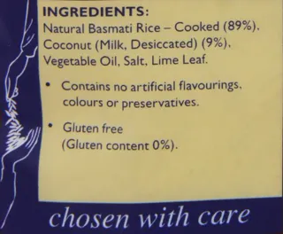 Tilda Steamed Basmati Coconut — photo 3