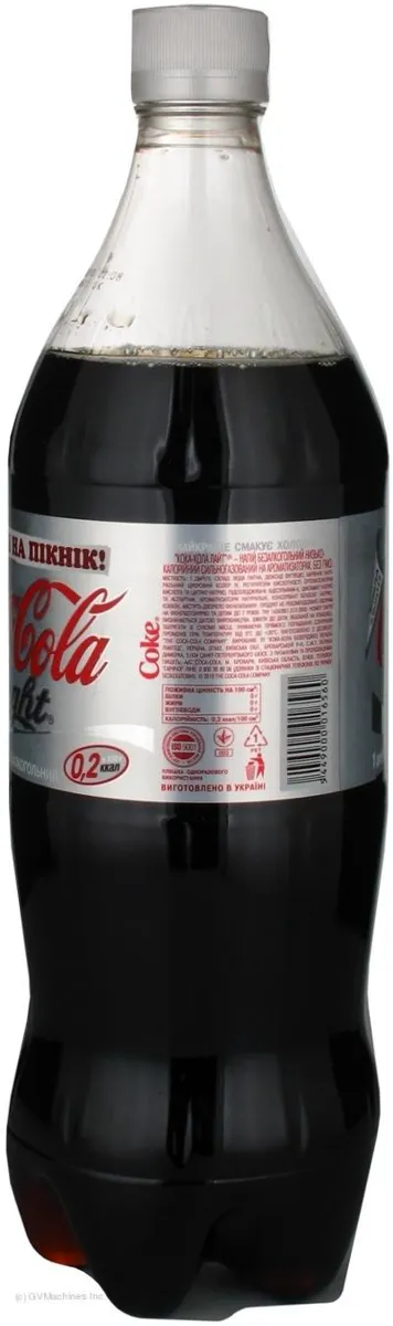 Напій Coca-cola Light пластикова пляшка 1л