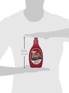 Hersheys Sugar-Free Strawberry Syrup, 17 oz bottles (pack of 4) — photo 4