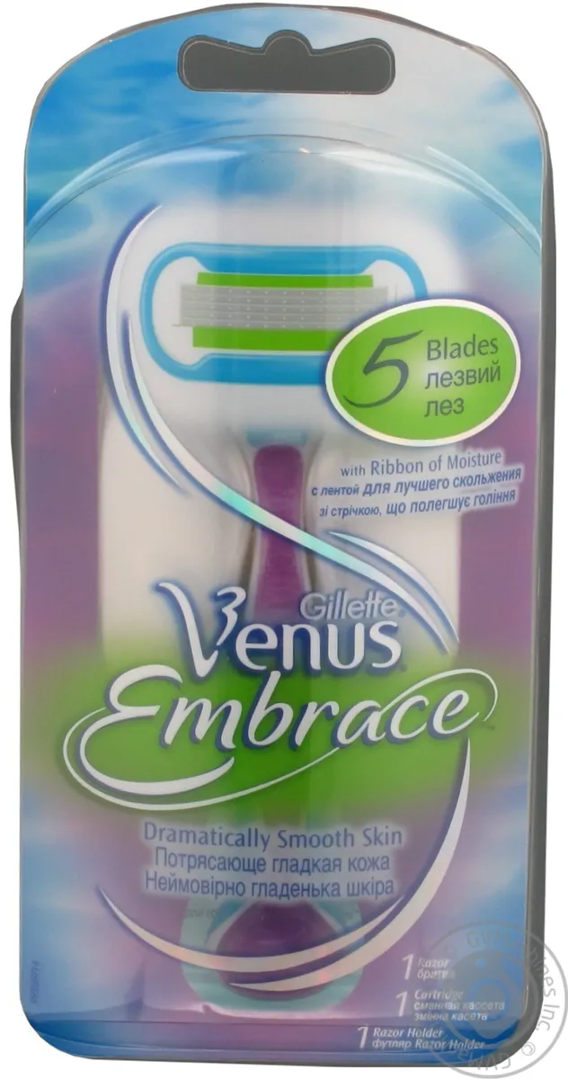 Бритва Gillette Venus Embrace Extra Smooth з 1 змінним картриджем