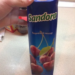 Sandora Cherry Nectar Lightened Pasteurized 1L — photo 5
