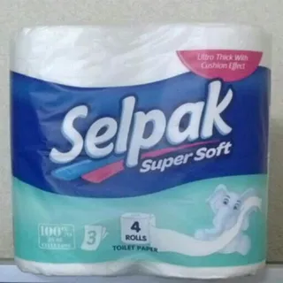 Selpak Super Soft Toilet Paper 4pcs — photo 14