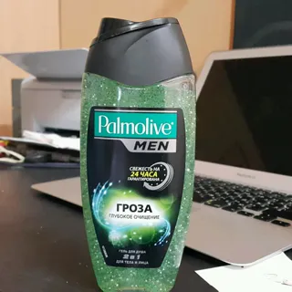 Гель для душу Palmolive для чоловіків Гроза, глибоке очищення, 250 мл — фото 2