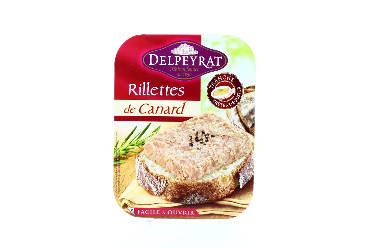 Delpeyrat Duck Rillettes Pâté 160g France
