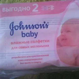 JOHNSON'S BABY Wet Wipes 128 pcs — photo 2