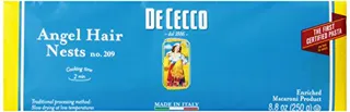 De Cecco макарони Волосся янгола Гнізда 8,8 унцій (упаковка 5) — фото 7