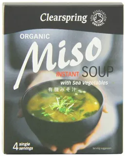 Clearspring Organic Instant Miso and Sea Vegetable Soup Veg 4 x 10g (pack of 4) — photo 6