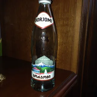Borjomi Strongly Sparkling Mineral Water Glass Bottle 0.5L — photo 14