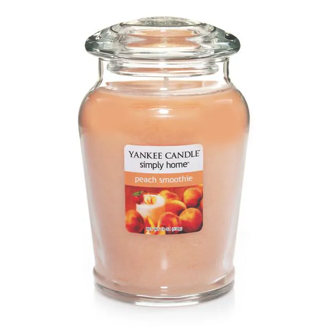 Свічка Yankee Candle Simply Home Персикове Смузі, велика