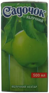 Sadochok Apple Nectar Tetra Pak 500ml — photo 2