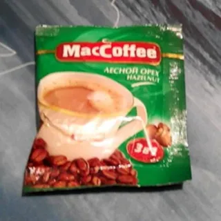 Maccoffee Hazelnut Coffee 3 in 1 18g — photo 4