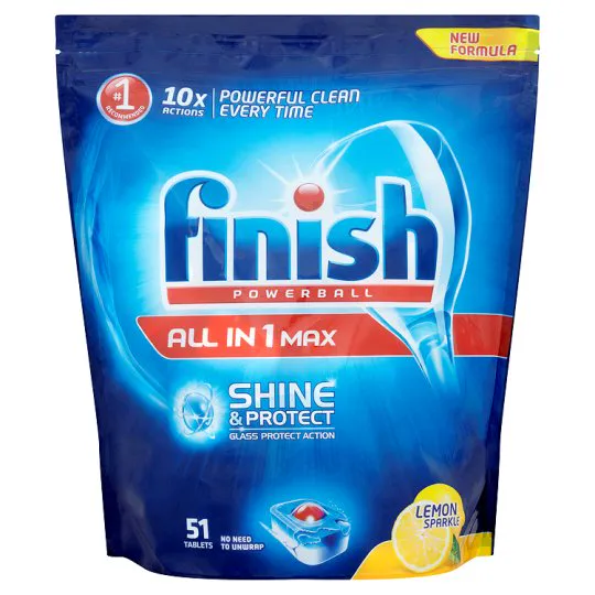 Finish All in 1 Lemon Dishwasher Tablets 51 pcs