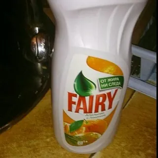 Fairy Orange and Lemongrass Dishwashing Liquid 1L — photo 4