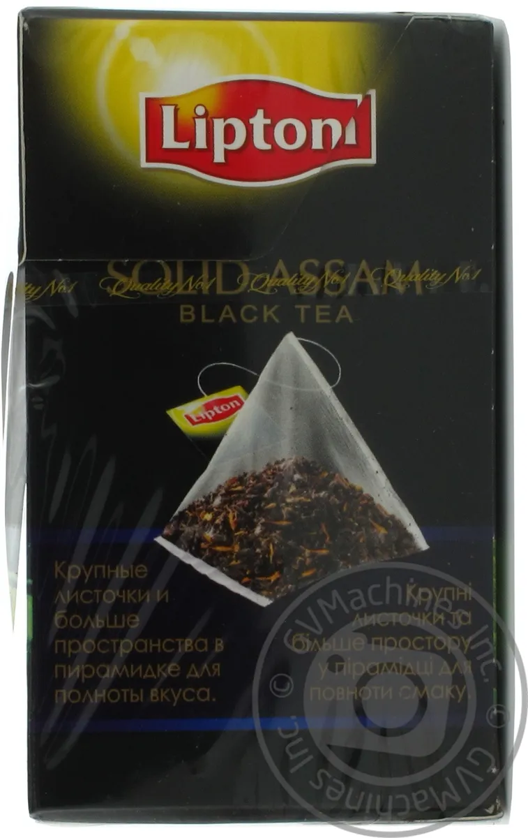 Чай чорний Solid Assam, пірамідки, 40 г, 20 шт
