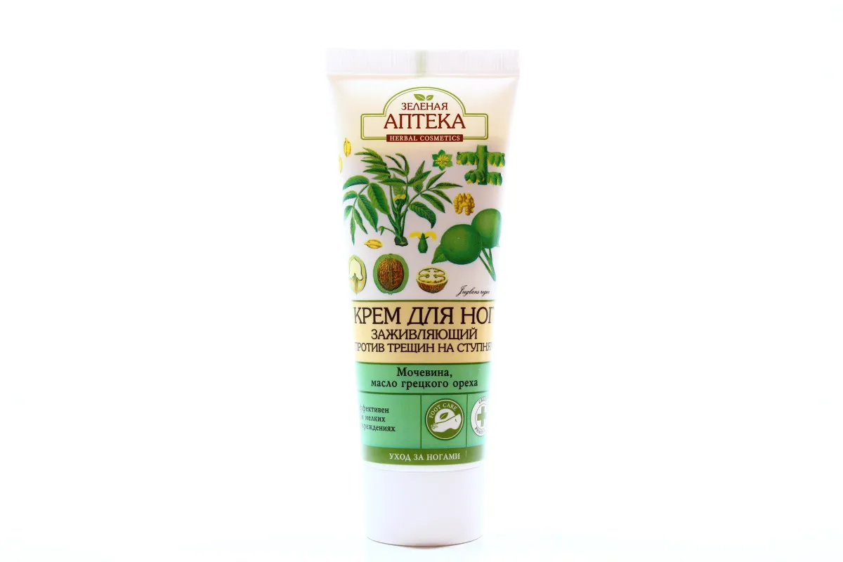 Zelenaia Apteka Foot Healing Cream for Cracks 75ml