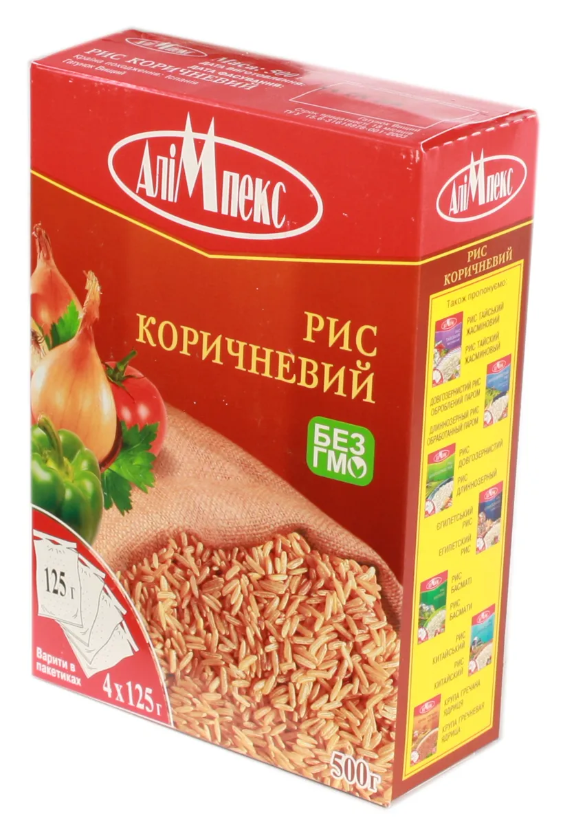 Alimpeks Brown Rice 500g carton