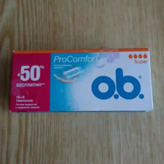 O.b. ProComfort Super Tampons 16ct — photo 7