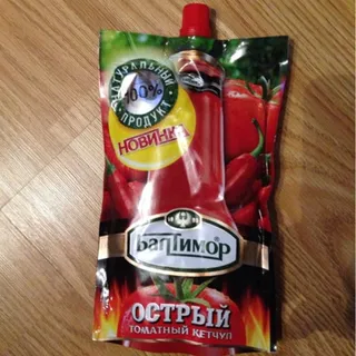 Baltimor Spicy Tomato Ketchup Doy-Pack 330g — photo 2
