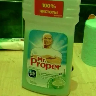 Mr. Proper floor and wall cleaner, invigorating lime and mint 500ml — photo 5