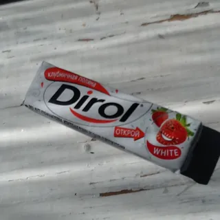 Dirol White Strawberry Chewing Gum 13.6g — photo 3