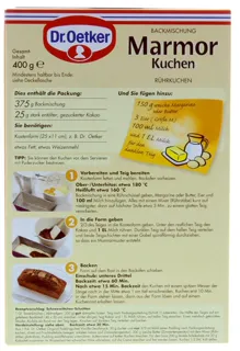 Dr. Oetker Marble Cake (400 g) — photo 2