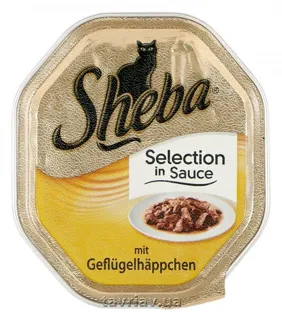 Sheba Selection Poultry Chunks in Sauce Cat Food 85g — photo 7