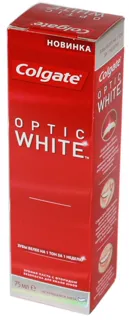 Colgate Optic White Sparkling Mint Toothpaste 75ml — photo 4