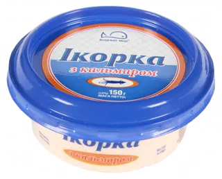 Vodnyi Myr Capelin Roe Paste with Smoked Squid 150g — photo 2