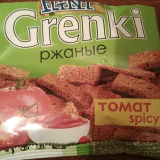 Flint Rye Croutons Tomato Spicy 80g — photo 4