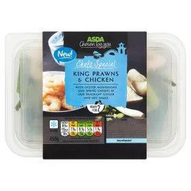 Asda Chosen By You Королівські креветки та курка від шефа