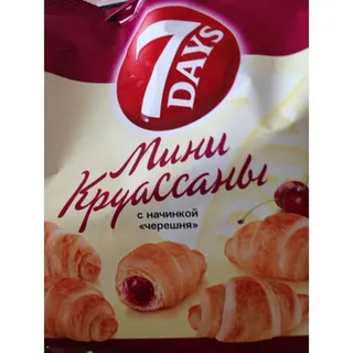 7 Days Mini Croissants Cherry Filling 185g — photo 3
