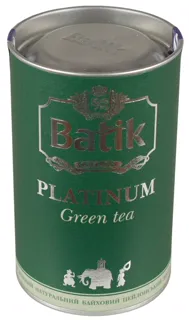 Batik Green Tea Platinum Loose Leaf Tube 100g — photo 2