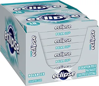 Eclipse Sugar-Free Gum, Polar Ice, 18 pcs Pack (Pack 8) — photo 8