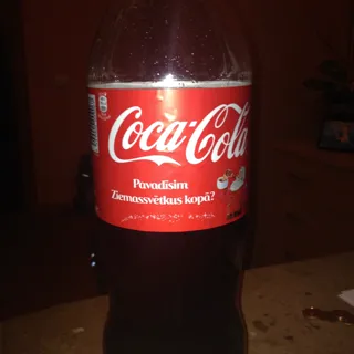 Coca Cola drink plastic bottle 2L — photo 2