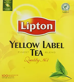 Чай Lipton Yellow Label чорний 2г х 100шт — фото 10