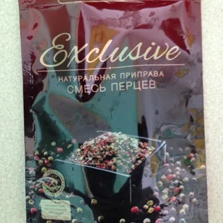 Prypravka Exclusive Ground Pepper Mix 40g — photo 5