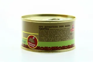 Smoked Capelin Caviar Delicacy 110g can — photo 3