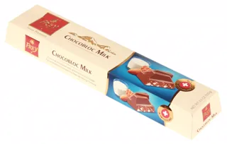 Frey Chocobloc Swiss Milk Chocolate with Almond-Honey Nougat 100g Blocks — photo 5