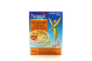 Nordyk Cereal Flakes 4 Grains with Oat Bran 600g — photo 4