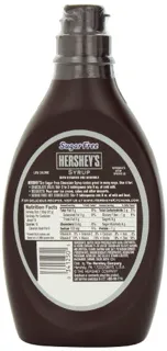 Hersheys Sugar-Free Chocolate Syrup, 17.5 oz Bottles (Pack of 6) — photo 3
