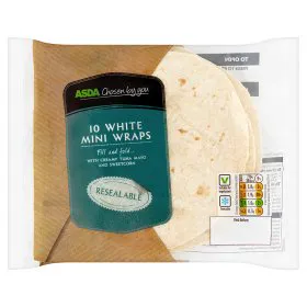 Asda Chosen By You White Mini Wraps