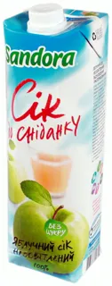 Sandora To Breakfast Apple Juice Not Clarified 0.95L — photo 2