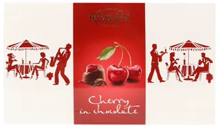 Roshen Cherry in Chocolate Candies 313g — photo 2