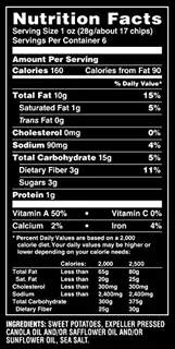TERRA Sweet Potato Chips, Sea Salt, 6 oz (12 pack) — photo 4