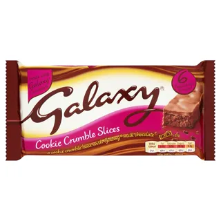 McVities Galaxy Cookie Crumble Slices — photo 2