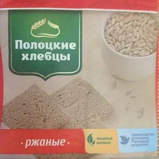 Polotskye Rye Crispbread 55g — photo 2
