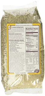 Organic Cracked Whole Rye Grain, 28 oz (793 g) — photo 5