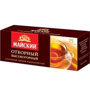 Maysky Selected High Mountain Black Tea 25 Bags — photo 2