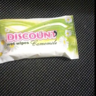 DISCOUNT baby wet wipes with chamomile 15pcs — photo 2