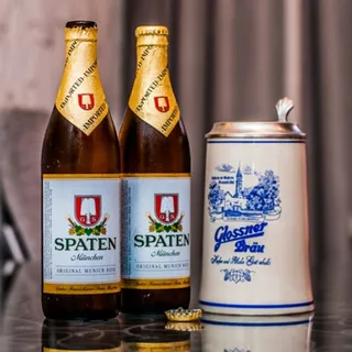 Shpaten Light Beer, can 0.5 L (original) — photo 2